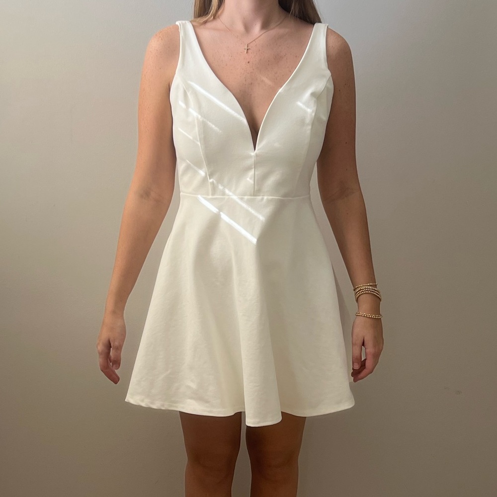 Lulus white dress